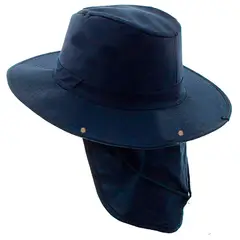 VITTORIA - Sombrero Pesquero Safari Capa Protección Cuello Playa Sol