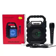 GENERICO - Minialtavoz portátil con Bluetooth batería recargable