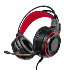 URBAN - Diadema Gamer Headset G59 Pc Ps4 Cancelación de Ruido Negro