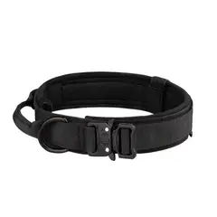 GENERICO - Collar Táctico Militar Para Perro Ajustable Duradero