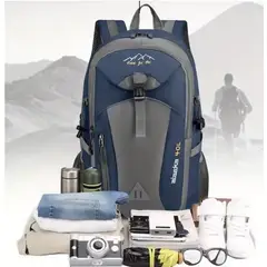 GENERAL - BOLSO REFORZADO CAMPING 40 LITROS ULTRA FINO IMPERMEABLE