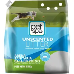 PETSPA - Arena Sanitaria Para Gato Pet Spa 4.5 Kg
