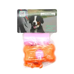 PETSPA - Dispensador + Rollo De Bolsas Para Desechos Pet Spa x 20 Unidades