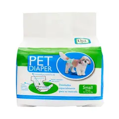 PETSPA - Pañal Perro Pet Diaper Talla S X 10 Unidades