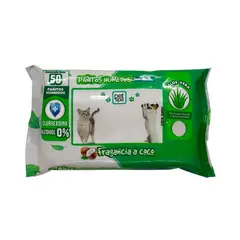 PETSPA - PAÑITOS HUMEDOS PARA MASCOTAS X 50