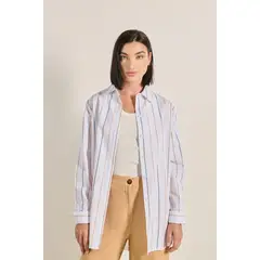 KOAJ - BLUSA OVERSIZE MANGA LARGA Mujer