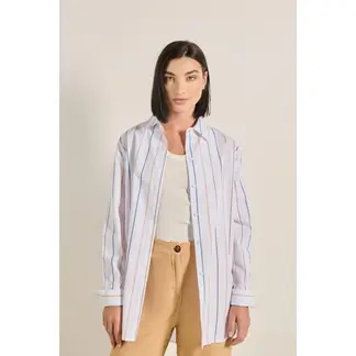KOAJ - BLUSA OVERSIZE MANGA LARGA MUJER