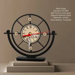 XTREME - Reloj de Mesa Indigo XD Diá 21cm Negro