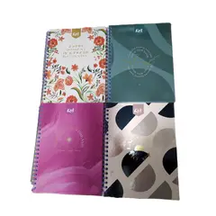 KIUT - Cuaderno Grande argollado cuadriculado Pasta Dura 80H