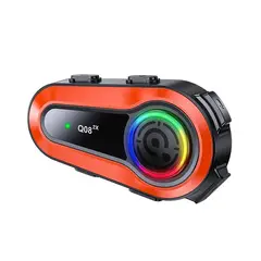 GENERICO - Intercomunicador Para Casco de Moto Impermeable RGB