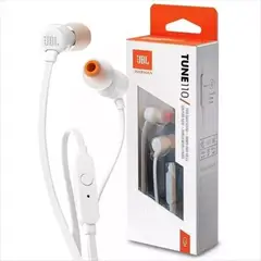 JBL - Audífonos Tune 110 Pure Bass Blanco