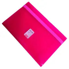 SCRIBE - Carpeta Seguridad Oficio Fucsia Con Gancho X 3 Unidades