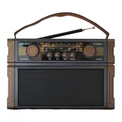 GENERICO - Radio AM FM Portatil Con Bluetooth Y Antena Extensible