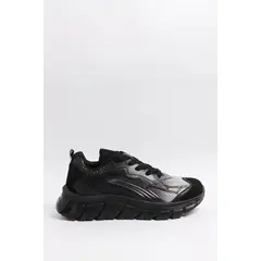 KOAJ - Tenis urbanos tipo chunky para caballero, en color negro HOMBRE