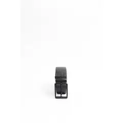 KOAJ - Cinturón masculino, negro doble faz. HOMBRE