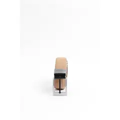 KOAJ - Cinturón reversible kaki sintético con hebilla cuadrad Hombre