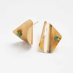 ENIGMA - Aretes Topo Velo de Esmeralda_.