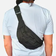 GENERICO - Canguro Para Hombre Con 3 Bolsillos Y Correa Ajustable