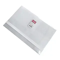 SCRIBE - Carpeta Seguridad Oficio Transp. Con Gancho X 3 Unidades