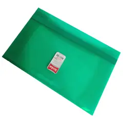 SCRIBE - Carpeta Seguridad Oficio Verde Con Gancho X 3 Unidades