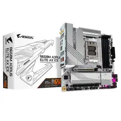 GIGABYTE - Board B650M AORUS ELITE AX ICE Socket AM5