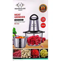 GENERICO - Picador Eléctrico De Carne Verduras Multiuso Renahouse
