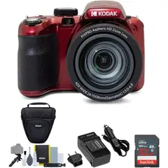 KODAK - Cámara Digital AZ425 PIXPRO 20MP con Accesorios