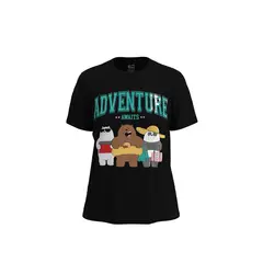 KOAJ - Camiseta unicolor con diseÃ±o de Osos Escandalosos y ma MUJER