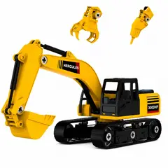 GENERICO - Construcción Excavadora Bricolaje Armable 100+ Piezas