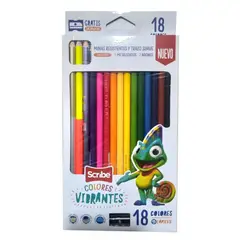 SCRIBE - Colores Unipunta x 18 Colores