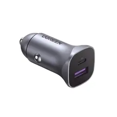 UGREEN - Cargador 30W USB C Cargador Auto Carga Rápida
