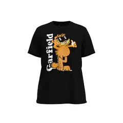 KOAJ - Camiseta manga corta unicolor con diseÃ±o delantero de MUJER