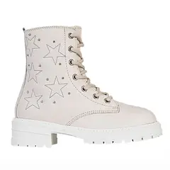 FRATTINI - Botabotin de Niña marca en Color BEIGE  BOTA VERO