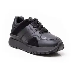 PRICE SHOES - Tenis Casual Para Mujer822591NEGRO