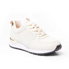 PRICE SHOES - Tenis Casual Para Mujer 822568BEIGE
