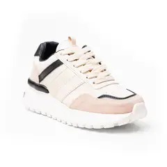 PRICE SHOES - Tenis Casual Para Mujer822596BEIGE