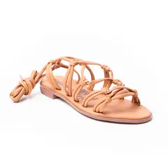 PRICE SHOES - Sandalias Planas para dama 302E209SAMARETTO