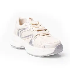 PRICE SHOES - Tenis moda Para Mujer 822609BEIGE