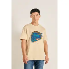 KOAJ - Camiseta oversize manga corta de Born Roads HOMBRE