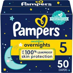 PAMPERS - Pañales Talla 5 50U Desechables Súper Pack