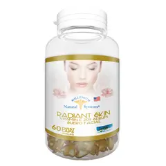 MILLENIUM NATURAL SYSTEMS - Radiant Skin X 60 Twist Caps