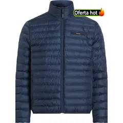 CALVIN KLEIN - Chaqueta Azul Ligera Acolchada
