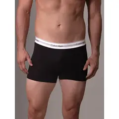 CALVIN KLEIN - Pack De 3 Boxer Trunk Negros - Modern Cotton
