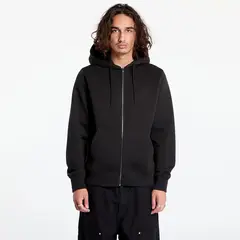 CALVIN KLEIN - Buzo negro con capota y logo tape