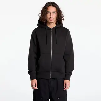 CALVIN KLEIN - Buzo negro con capota y logo tape