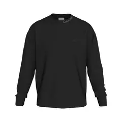 CALVIN KLEIN - Saco negro con logo en el cuello