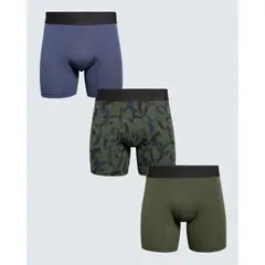 SEVEN SEVEN - Boxer Para Hombre Fleat Seamer Medio Color Verde Oscuro Marca #45000360