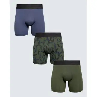 SEVEN SEVEN - Boxer Para Hombre Fleat Seamer Medio Color Verde Oscuro Marca #45000360