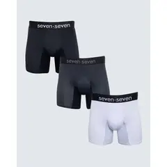 SEVEN SEVEN - Boxer Para Hombre Fleat Seamer Medio Color Azul Oscuro Marca #45000361