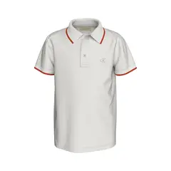 CALVIN KLEIN - Polo Beige Con Detalle En Bordes Para Niño